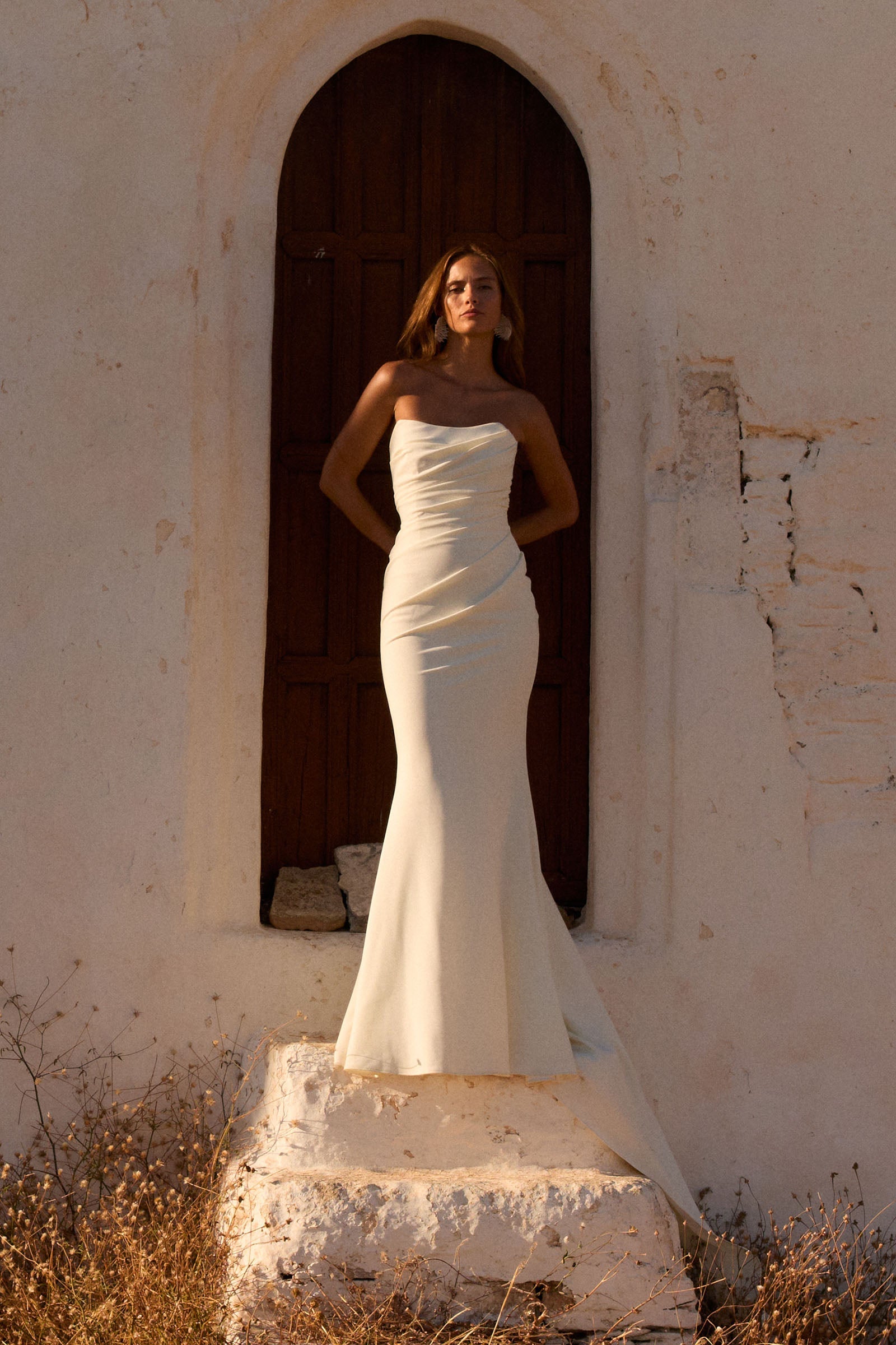 strapless wedding dress_XS_