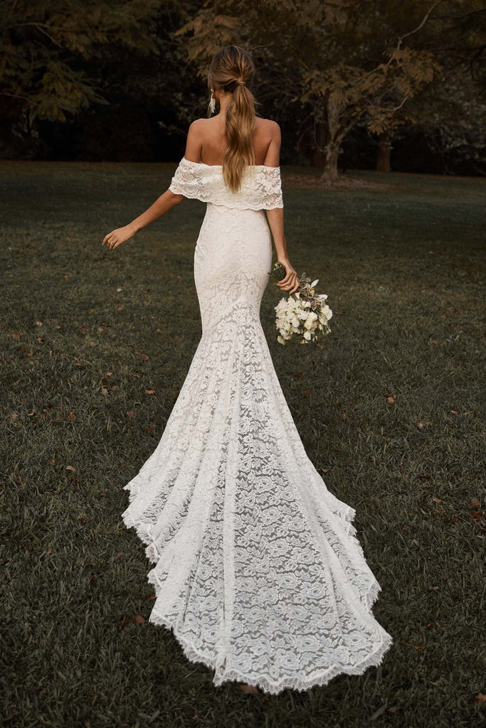 Grace Loves Lace Peaches Pearl Wedding Dress