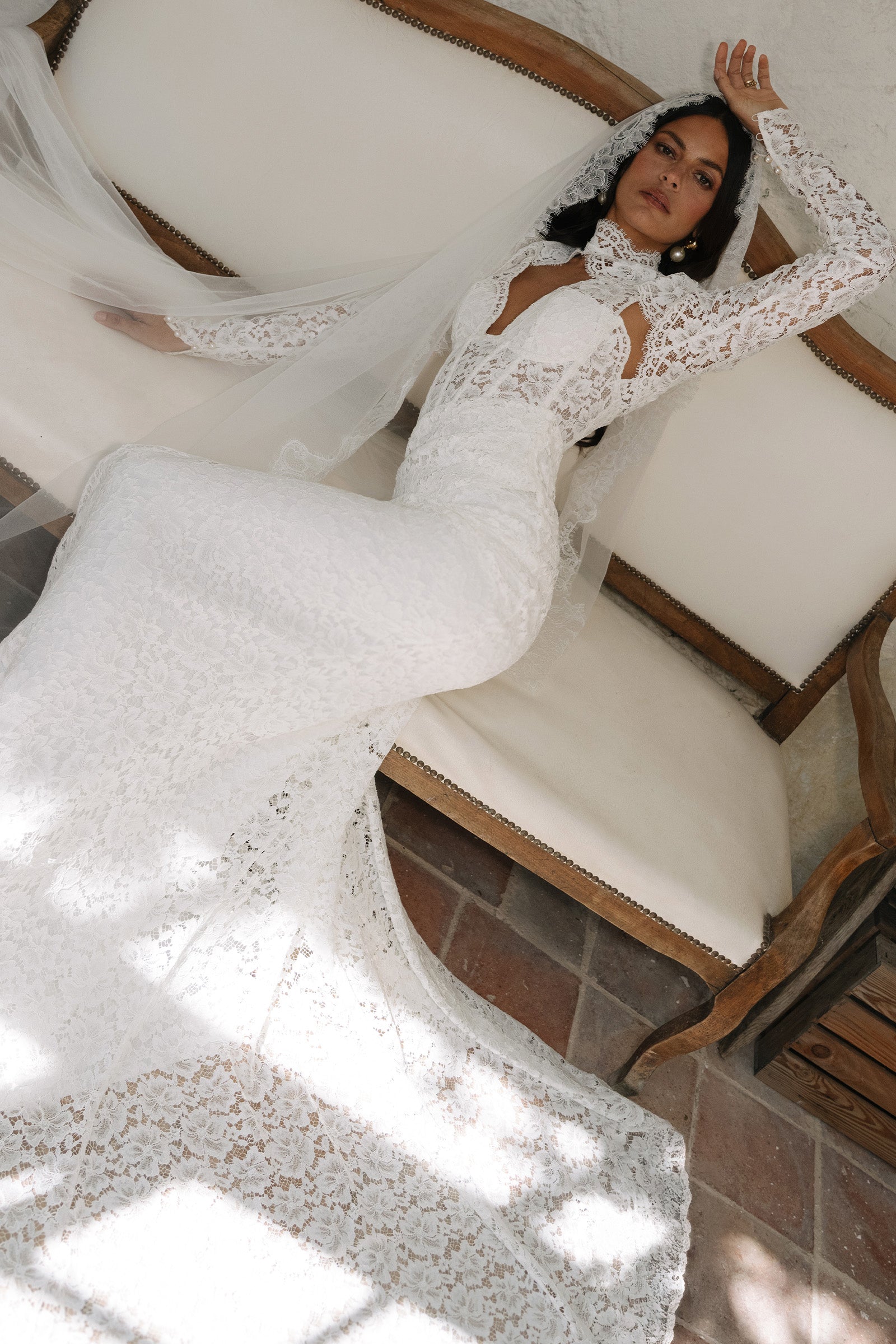 Lace Corset Wedding Dress_XS_