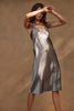 Grace Loves Lace Silky Satin Midi Olive Campaign