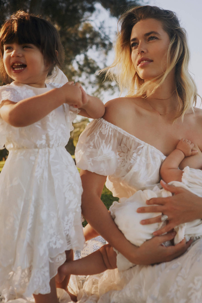 Mini bride flower girl sales dresses