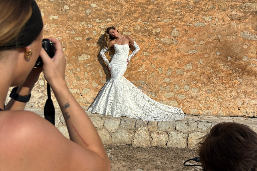 Behind our Golden Girl Bridal Collection