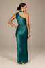 Teal Bridesmaids dress with high neck_XS_