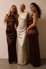 High Neck Bridesmaids Dress