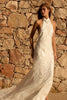 high neck wedding dress_XS_