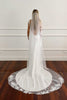 backless satin wedding dress paired with a veil_XS_