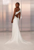 Aire One Shoulder Wedding Dress_XS_