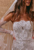 Strapless Boho Wedding Dress_XS_