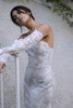 Sparkly Floral Wedding dress_XS_