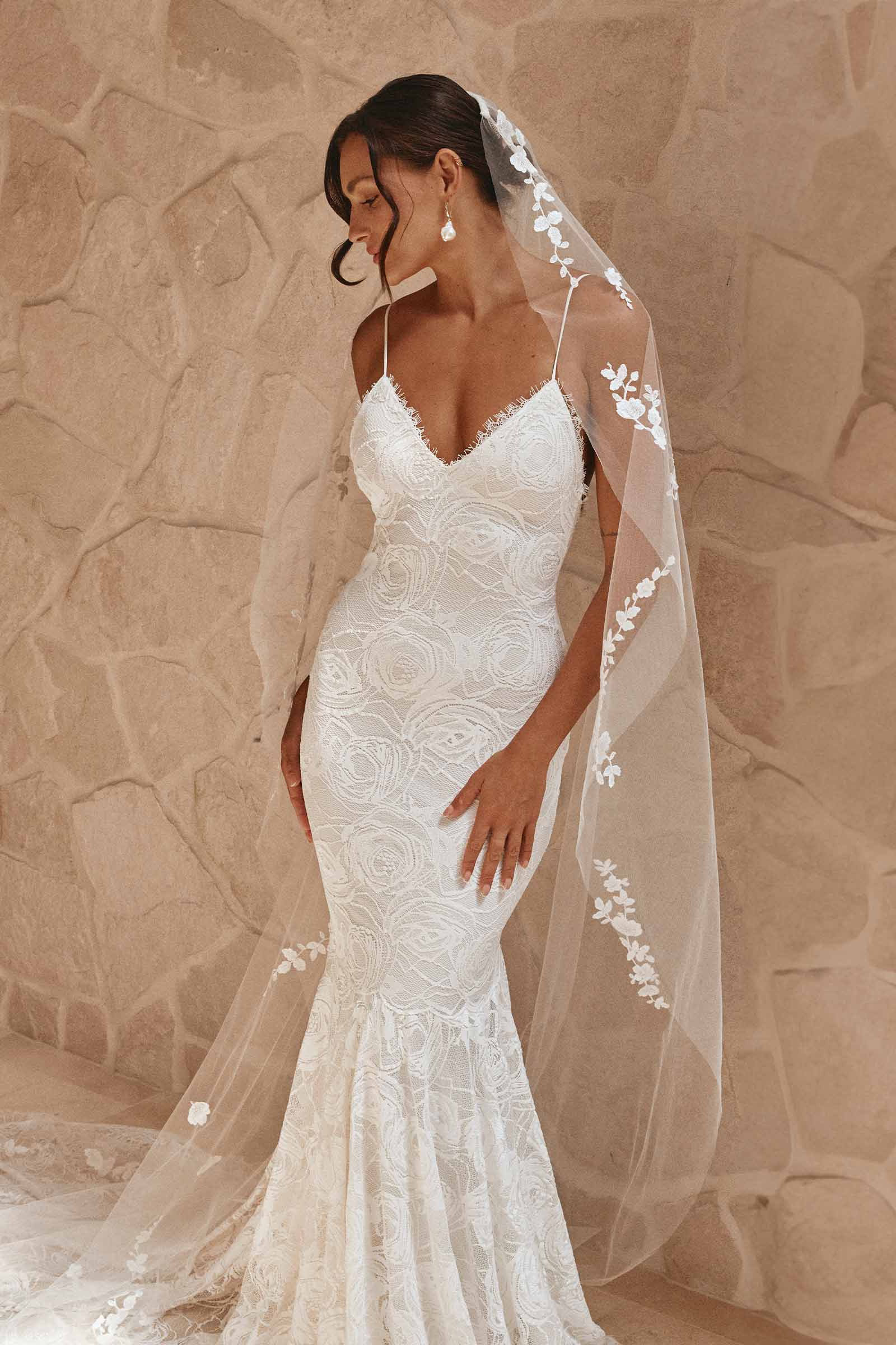 Clo Gown | Lace Wedding Dress | Made to Order Standard