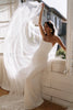 Strapless Lace Wedding Dress_XS_