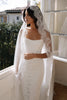Strapless Lace Wedding Dress_XS_