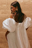 Puff Sleeve Satin Bridal Cape