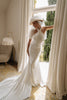 Mavi High Neck Wedding Dress_XS_