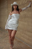 Strapless Short Wedding Dress with sleeves_L_