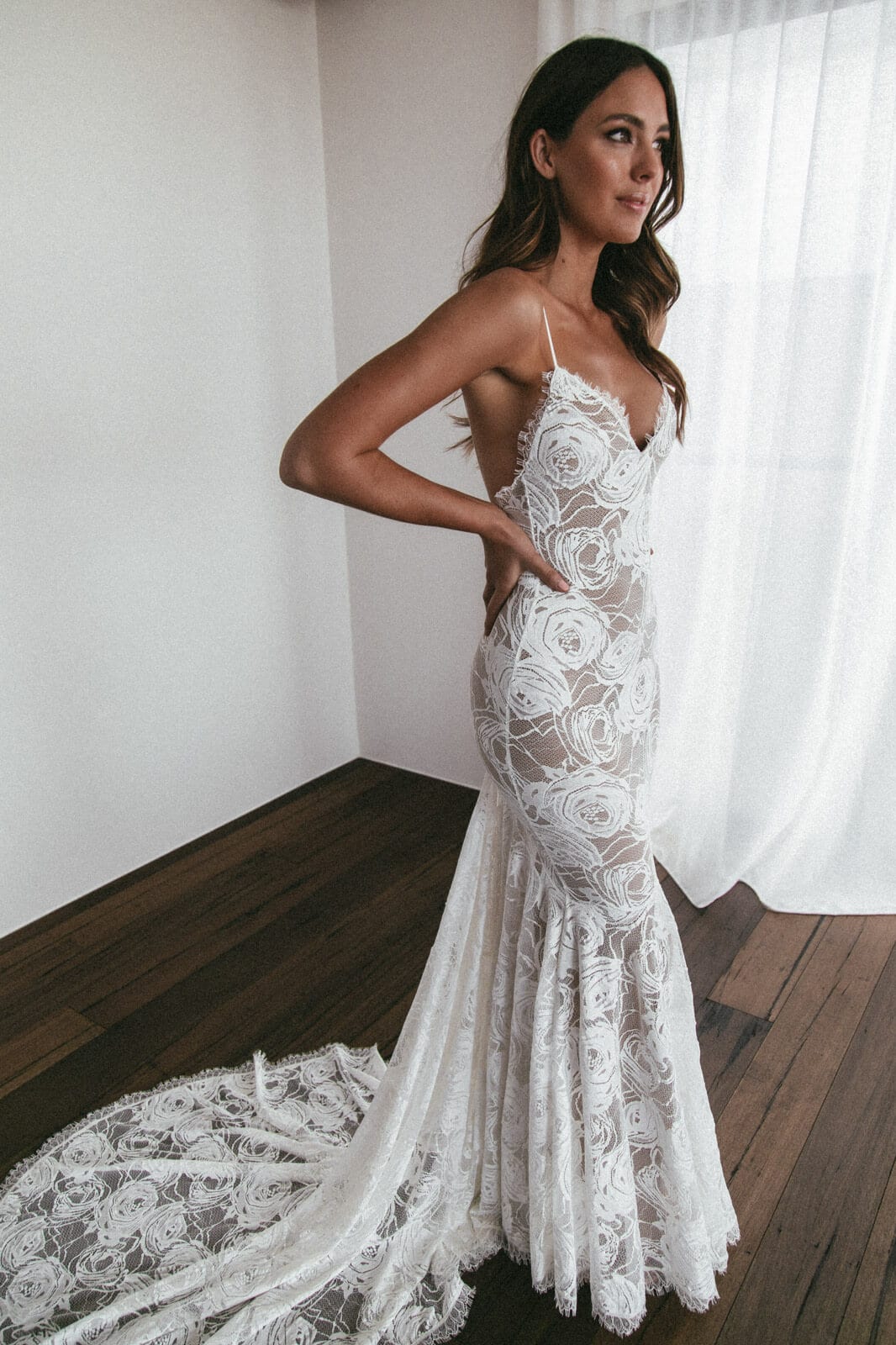 Clo Gown, Lace Wedding Dress