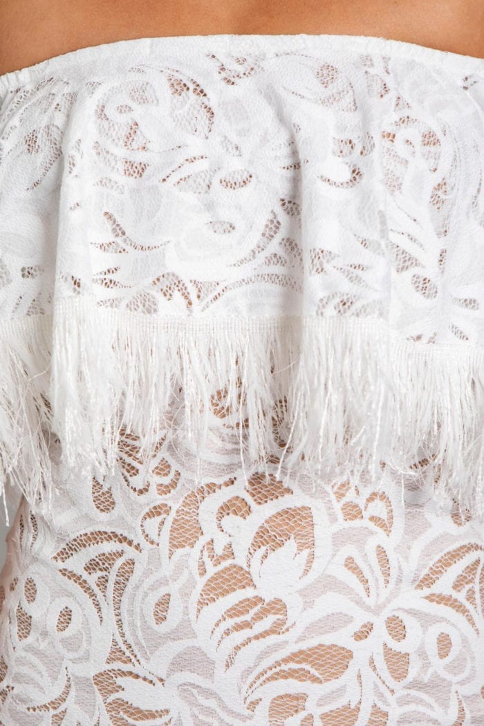 Dominga  Unique Lace Bridesmaid Dress – Grace Loves Lace CA