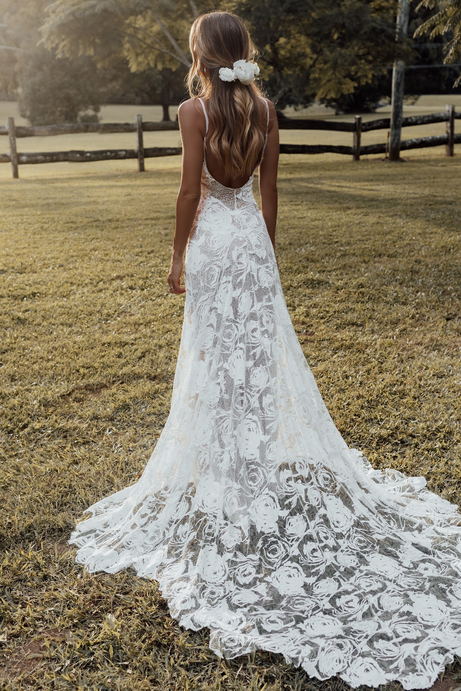 Rosa Lace Wedding Dress | Customised – Grace Loves Lace CA