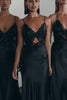 Dillion Black lace bridesmaid dress